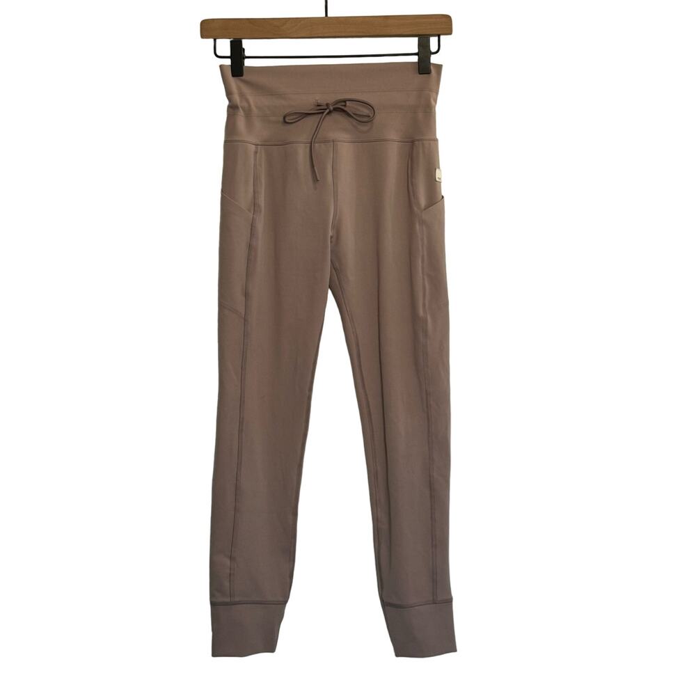 Vuori Leggings Daily Pocket Legging Tan Cream Brown Size S